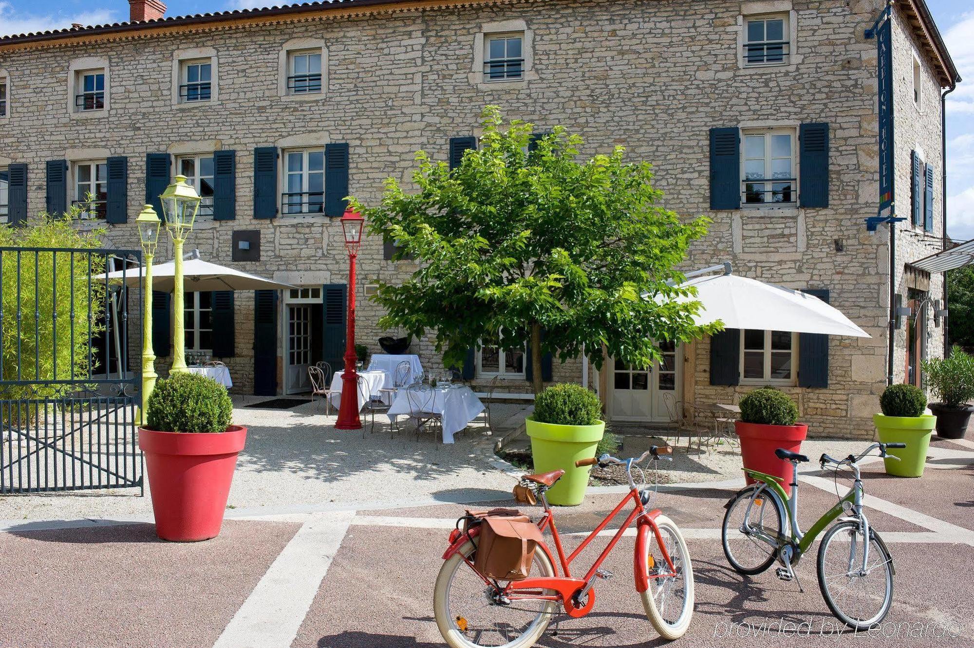 Hotel Spa Frederic Carrion Et Sa Table Gastronomique Viré Exterior foto