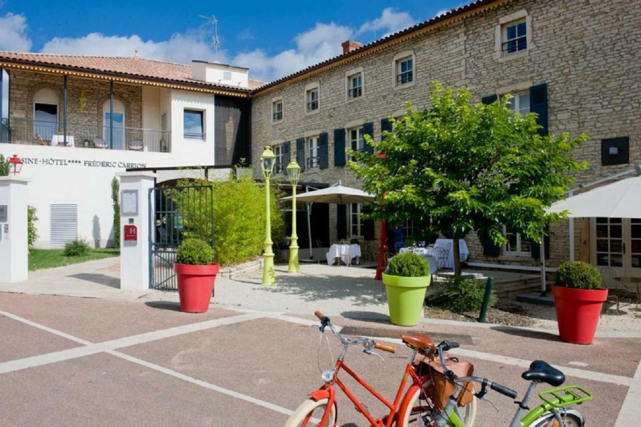 Hotel Spa Frederic Carrion Et Sa Table Gastronomique Viré Exterior foto